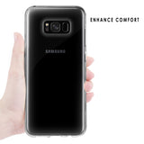 CLEAR TRANSPARENT FLEX GEL TPU SKIN CASE COVER FOR SAMSUNG GALAXY S8