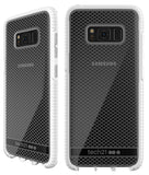 Tech21 CLEAR/WHITE EVO MESH ANTI-SHOCK CASE TPU COVER FOR SAMSUNG GALAXY S8