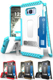 TRI-SHIELD CASE KICKSTAND CARD SLOT LANYARD FOR SAMSUNG GALAXY S8 PLUS, S8+