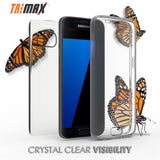 TRI-MAX CLEAR SCREEN GUARD TPU CASE SLIM COVER FOR SAMSUNG GALAXY S7 EDGE