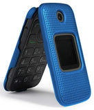 Grid Texture Snap-On Protective Case Slim Cover for Alcatel Smartflip, Go Flip 3