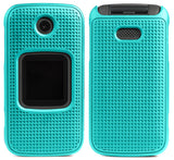 Grid Texture Snap-On Protective Case Slim Cover for Alcatel Smartflip, Go Flip 3