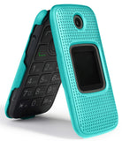 Grid Texture Snap-On Protective Case Slim Cover for Alcatel Smartflip, Go Flip 3