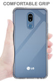 AquaFlex Transparent TPU Anti-Shock Clear Case Slim Cover for LG Stylo 5