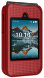 Grid Textured Hard Case Slim Cover for Iris Easy Flip Phone / Summit Flip 4G