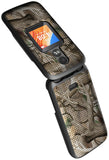 Grid Case Hard Cover and Belt Clip Holster for Alcatel TCL Flip 2 Phone (T408DL)