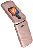Grid Case Hard Cover and Belt Clip Holster for Alcatel TCL Flip 2 Phone (T408DL)
