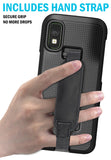 Slim Kickstand Case + Hand Strap for Zebra TC501 Mobile Computer Scanner