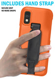 Slim Kickstand Case + Hand Strap for Zebra TC501 Mobile Computer Scanner