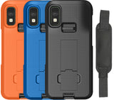 Slim Kickstand Case + Hand Strap for Zebra TC501 Mobile Computer Scanner