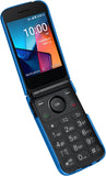 Grid Texture Hard Case Slim Cover for TCL Flip 4 5G Phone (2025, T440)