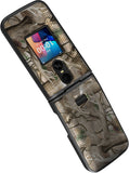 Grid Texture Hard Case Slim Cover for TCL Flip 4 5G Phone (2025, T440)