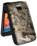 Grid Texture Hard Case Slim Cover for TCL Flip 4 5G Phone (2025, T440)