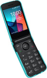 Grid Texture Hard Case Slim Cover for TCL Flip 4 5G Phone (2025, T440)