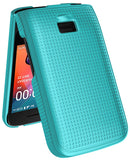 Grid Texture Hard Case Slim Cover for TCL Flip 4 5G Phone (2025, T440)