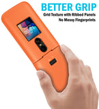 Grid Texture Hard Case Slim Cover for TCL Flip 4 5G Phone (2025, T440)