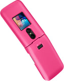 Grid Texture Hard Case Slim Cover for TCL Flip 4 5G Phone (2025, T440)