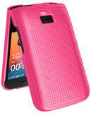 Grid Texture Hard Case Slim Cover for TCL Flip 4 5G Phone (2025, T440)