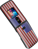 Grid Texture Hard Case Slim Cover for TCL Flip 4 5G Phone (2025, T440)