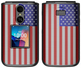 Grid Texture Hard Case Slim Cover for TCL Flip 4 5G Phone (2025, T440)