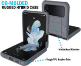 Rugged Case and Belt Clip Holster for Samsung Galaxy Z Flip 4 5G