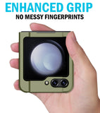 Rugged Phone Case and Belt Clip Holster Combo for Samsung Galaxy Z Flip 5 2023