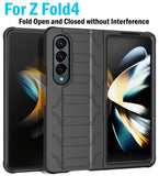 Rugged Case + Holster with Stand and S Pen Holder for Galaxy Z Fold 4