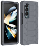 Rugged Case + Holster with Stand and S Pen Holder for Galaxy Z Fold 4