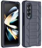 Rugged Case + Holster with Stand and S Pen Holder for Galaxy Z Fold 4