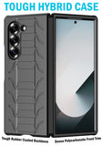 Rugged Case + Belt Clip Holster with Stand and S Pen Holder for Galaxy Z Fold 6