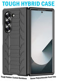 Rugged Case + Belt Clip Holster with Stand and S Pen Holder for Galaxy Z Fold 6