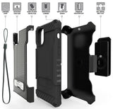 Tri-Shield Rugged Case Kickstand Cover Belt Clip Holster for Apple iPhone 11 Pro