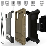 Tri-Shield Rugged Case Kickstand Cover Belt Clip Holster for Apple iPhone 11 Pro