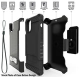 Rugged Tri-Shield Case + Belt Clip for Apple iPhone 11 PRO MAX - Designer Series