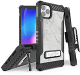Rugged Tri-Shield Case + Belt Clip for Apple iPhone 11 PRO MAX - Designer Series