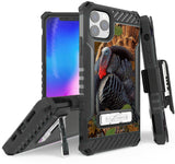 Rugged Tri-Shield Case + Belt Clip for Apple iPhone 11 PRO MAX - Hunter Series