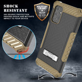 Rugged Anti-Shock Case (Kickstand/Strap) for Galaxy A04s, A04, M13, A32 5G