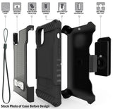 Rugged Tri-Shield Case + Belt Clip for Apple iPhone 11 - Adorable Animals