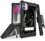 Rugged Tri-Shield Case + Belt Clip for Apple iPhone 11 - Designer Series