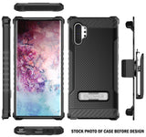 Rugged Tri-Shield Case + Belt Clip for Galaxy Note 10 Plus - Designer Series