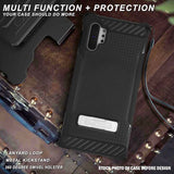 Rugged Tri-Shield Case + Belt Clip for Galaxy Note 10 Plus - Hunter Series
