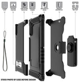 Rugged Tri-Shield Case + Belt Clip for Samsung Galaxy Note 10 - Patriotic Series