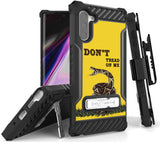 Rugged Tri-Shield Case + Belt Clip for Samsung Galaxy Note 10 - Patriotic Series