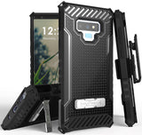 Tri-Shield Rugged Case Cover + Belt Clip Holster Strap for Samsung Galaxy Note 9