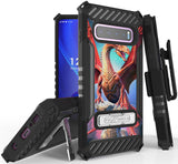 Rugged Case + Belt Clip Combo for Samsung Galaxy S10 - Fierce Creatures