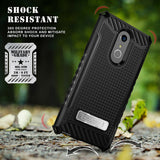 Tri-Shield Rugged Case Cover Kickstand Strap for LG Q Stylus, Stylo 4, Stylus 4