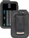 Black Leather Case with Belt Clip Screen Cover for Tandem t:Slim X2 Insulin Pump
