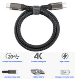 USB-C / TYPE-C Rugged Braided Charge/Sync Cable for Phone - 1 Meter (3.2 feet)