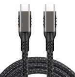 USB-C / TYPE-C Rugged Braided Charge/Sync Cable for Phone - 1 Meter (3.2 feet)