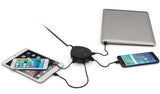 PureGear 4-Port USB Rapid Charging Station, Universal for iPhone, iPad, Macbook